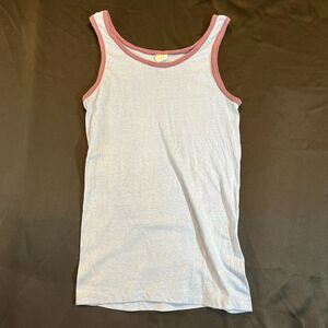 Vintage Single Stitch Montgomery Ward Tank Top Large 42-44 Gray Pullover‎